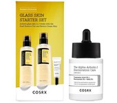 COSRX Glass Skin Starter Set + 2% Alpha Arbutin Discoloration Care Serum