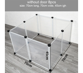 Dog Fences Pet Playpen DIY Animal Cat Crate Cave Multi-functional Sleeping Playing Kennel rabbits guinea pig Cage Dog House