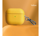 Luxury Lychee Skin Pattern Earphone Case For Airpods Pro 2 Personalized Initials Letters Customize For Airpods 1 2 Pro 3 Cover