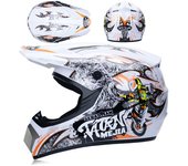 Casco motocross hombre MX Carreras de Locomotora ciclismo carretera