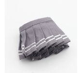 Labubu fiesta azúcar pegamento muñeca ropa accesorios falda 17CM rabub muñeca falda plisada muñeca falda, solo ropa