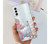 For Samung Galaxy M13 SM-M135F Case Bumper Soft Clear TPU Silicone Back Shell Cover For Samsung M13 M33 M53 5G Flower Ins Capas