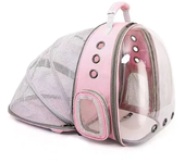Mochila transparente para transportar mascotas, bolsa de viaje grande, cápsula espacial de burbujas, gran calidad