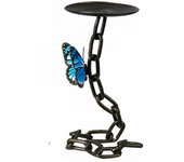 Exquisite Rust-proof Iron Chain Candle Holder Classic Durable Butterfly Candle Holder Unique Iron Chain Tea Light Home Decor