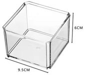 Acrylic Tea Bag Storage Box Quality Drawer Type Transparent Coffee Capsule Sorting Box Storage Divider Box Home