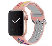 Correa para Apple Watch banda 44mm 49mm 45mm 41mm 40mm 38mm 42mm Correa pulsera transpirable iwatch serie 8 7 Si 6 5 4 3 ultra 49mm