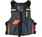SucceBuy Watersports Life Vest (PFD) - Waterproof Nylon with 110N Buoyancy, Perfect for Fishing, Kayaking, Surfing, and More for Men and Women, Size XL