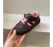 Negro y blanco compañero de clase zapatos deportivos de los niños zapatos de entrenamiento moral de las niñas zapatos de tablero de algodón de dos niños de terciopelo zapatos de bebé