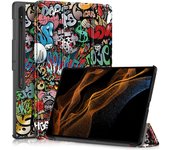 For Samsung Galaxy Tab S9 S8 Ultra Case 14.6 2023 Tri-Folding Stand Magnetic Smart Shell for Funda Galaxy Tab S9 S8 Ultra Case