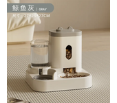 Dog Feeder Cat Automatic Feeding Water Bowl Transparent Pet Food Storage Raised Stand Dish Bowl for Cat Drinker Accessories