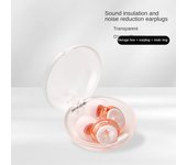 Earbuds gold-plated anti noise earplugs, experience noise reduction earplugs - musicians, focus, and motorcycle hearing protection+XS/S/M/L-8 earplug heads -16dB noise reduction