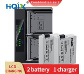 HQIX for Canon EOS 550D 700D 600D 650D Kiss Digital X7i X6i X5 X4 Rebel T2i T3i T4i T5i Camera LP-E8 Dual Charger Battery