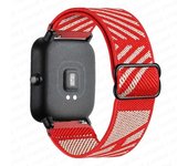 20mm/22mm band For GTS 4/2/2e/3/GTS2 Mini/GTR/4/3/Pro/GTR2/42mm/stratos Nylon Elastic Watch Bracelet Amazfit bip strap