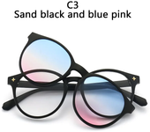 Hombre Mujer Gafas de sol polarizadas Gafas de sol con clip Monturas de gafas de sol