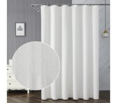 and Composite Foaming Polyester Mildew Proof Bathroom Curtain Waterproof Cloth Shower