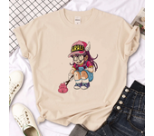 Arale t shirt women designer Japanese Tee girl designer harajuku clothing