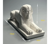 Ancient Egyptian Sphinx Sculpture,Artwork Plaster Statue Model European Statue Art Sculpture Home Living Room Decoration Gifts
