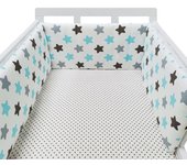 Protector de cuna Chichonera Para Bebé, Barrera envolvent Para Cama Infantil, asiento Para recién nacido, CUNA trenzada