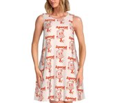 Customized Travel A-Aperols Sprintz Women's Beach Casual Sleeveless Dress