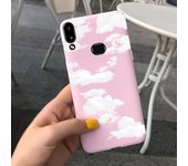 For Samsung Galaxy A10s A10 SM-A107F Phone Case Fashion Candy Color Feather Soft Cover For Samsung A10s A 10 S A10 2019 Capa