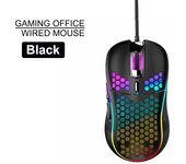 USB Wired Gaming Mouse Mechanical Mice USB Luminous Light Mouse 7200DPI Adjustable Optical Gamer Mice For Windows Apple IOS System PC Computer