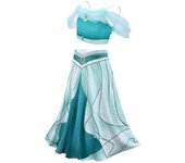 Jasmine Princess Costume For Girls Dress Up Birthday Halloween Party Costume