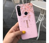For Cover Xiaomi Redmi Note 8 Case lnitial Letters Soft Silicone Case For Xiaomi Redmi Note 8T Cover Funda Redmi Note8 T 8T Case