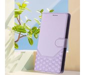 Housing for TCL 40R 50 XE LE SE NxtPaper 4G 5G Embossed honeycomb leather Phone Shell Convenient phone holder Covers