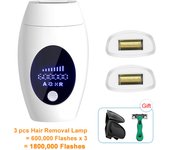Vancostar LCD Laser Hair Removal 1200000 Flash Epilator for Women Changeable Lamp Body Shaver Dropshipping IPL Depiladora Laser