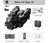 K10 max Drone, 4K, 8K, HD, Profesional, Evasión de obstáculos, Fotografía aérea, Cuadricóptero plegable, Juguete de regalo, ¡Nue