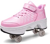 Hot selling 4-wheel deformed adult roller skates