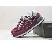 Leten 【100% Original】 574 Men's Running Shoes nb574EVB Sneakers Wall Stickers