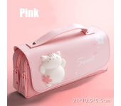 3D Kawaii Pencil Case Girls Decompression Pen Pouch Cute Waterproof School Supplies Aesthetic Organizer Box  Korean Stationery