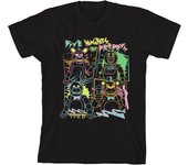 Five Nights at Freddy's Scary Video Game Bear Youth Black Graphic Tee