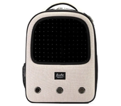 Mochila con ruedas para mascotas, bolsa Universal silenciosa de gran espacio, plegable, Transportín para gatos y perros