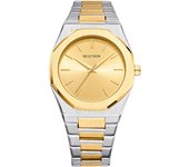 Hombre mujer reloj simple clásico pareja reloj de cuarzo