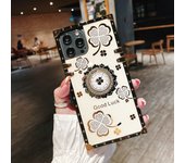 Funda de teléfono con soporte de anillo de lujo para Samsung Galaxy S23 FE S21 Plus S24 Ultra S22 S20 5G S9 S8 S23fe Note 20 9 8