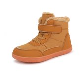 Children's Wide Head Cotton Shoes Outdoor Leisure Snow Boots Boys and Girls Plus Velvet Thick Warm Cotton Boots