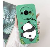 For Funda Xiaomi Redmi A3 Case 2024 Popular Flower Art Painted Soft Cover For Xiaomi Redmi A3 4G Shockproof Liquid Silicone Case