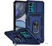 La Popular Carcasa De Color Sólido De Motorola Moto G22 2022 Con Capuchas De Soporte Para Automóviles Militares