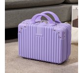 Maleta de mano Estuche cosmético de 14 pulgadas Recuerdo de vacaciones Pequeña mini caja de contraseña de viaje Bolsa de almacenamiento
