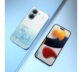 Adecuado para Xiaomi Poco X7 Pro X6 Pro X6 Neo F6 Pro F5 Pro mujeres con cáscara de teléfono móvil , carcasa de teléfono móvil antisísmica de flores brillantes chapadas de lujo