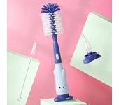 360 Degree Rotation Handheld Pacifier Nipple Bottle Cleaning Brush Water Bottle Cleaner Baby Bottle Brush Set Cup Cleaning Tool