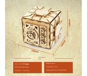 3d Wood Mechanical Box Puzzles for Teens Adult Assemble Building Blocks Model Kits DIY Jewelry Necklace Ring Cosmetics Case Gift