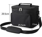 Bolsa organizadora portátil de viaje para mascotas, bolso de mano de comida para perros, mochila para perros aprobada por la aer