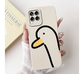 For Samsung Galaxy M53 5G Case SM-M536B Cover Fashion Tulip Flower Square Lens Protective Case For Samsung M33 5G SM-M336B Funda