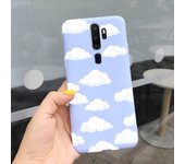 For OPPO A5 2020 Case Soft Butterfly Cloud Silicone Case For OPPO A9 2020 Fashion Phone Back Cover For OPPO A9 A5 A 5 2020 Funda