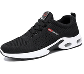 Zapatillas de correr profesionales para hombre, zapatillas ligeras de malla de diseñador con cordones, calzado de tenis para deportes al aire libre