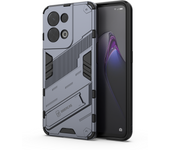 XICCI For OPPO Reno 5 5Pro 5Z Reno4Lite Reno 6 6Pro 6Z Phone Case Luxury Stand Cover Hard Armor and Soft Silicone TP Casing