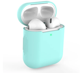Silicone Cases For Airpods 1/2 Luxury Wireless Earphone Protective Cover Anti-drop Housing For With Hook Headphone Accessories
